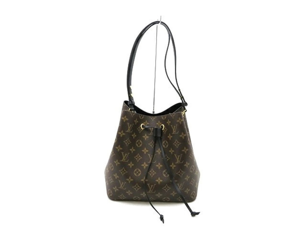 LOUIS VUITTON Neo Noe Shoulder Bag Monogram Noir Black